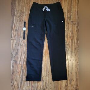 FIGS Straight Leg Black Scrub Pants